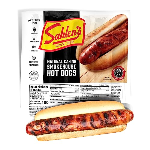 Sahlen's Pork & Beef Smokehouse Hot Dogs