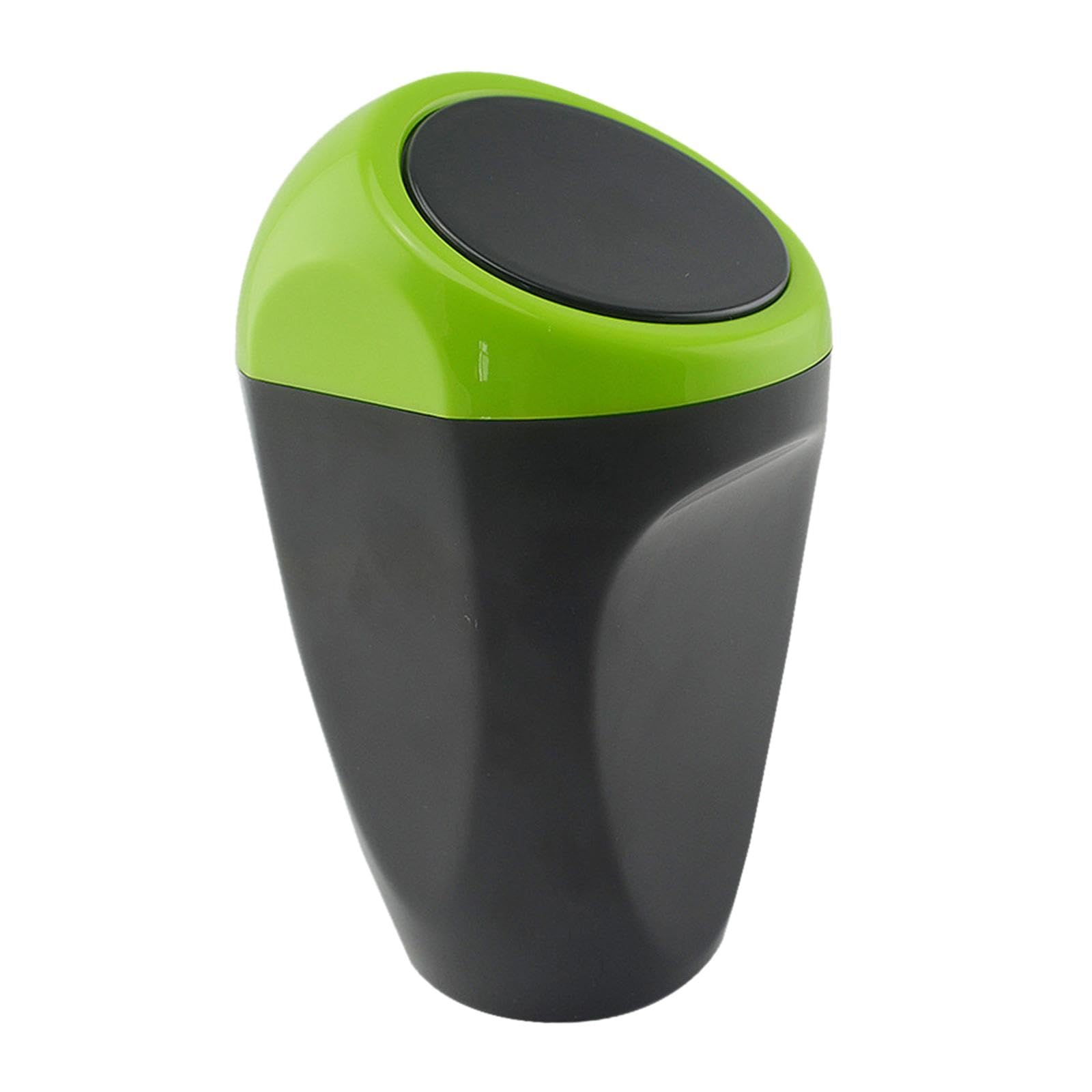 Bnf® Car Dustbin Mini Garbage Bin with Press Cover for Dinning Room Durable Green|Home & Garden | Household Supplies & Cleaning | Trash Cans & Wastebaskets-image-19