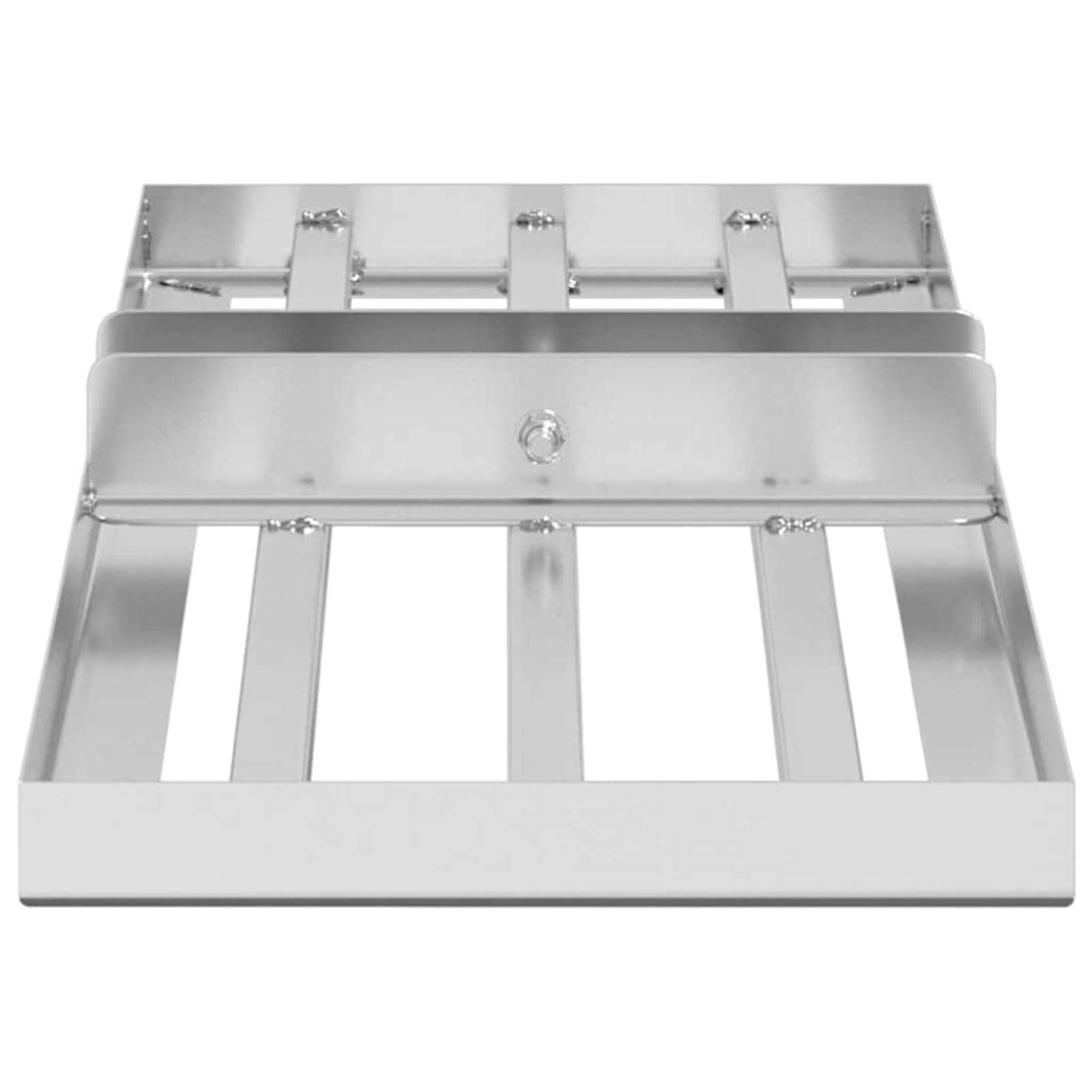 Geecher Rastrello da Giardino, Testa Rettangolare per Livellare Terreno e Asciugare Prati, Acciaio Inossidabile, 75 x 25 x 6 cm, for Giardinaggio Esterno