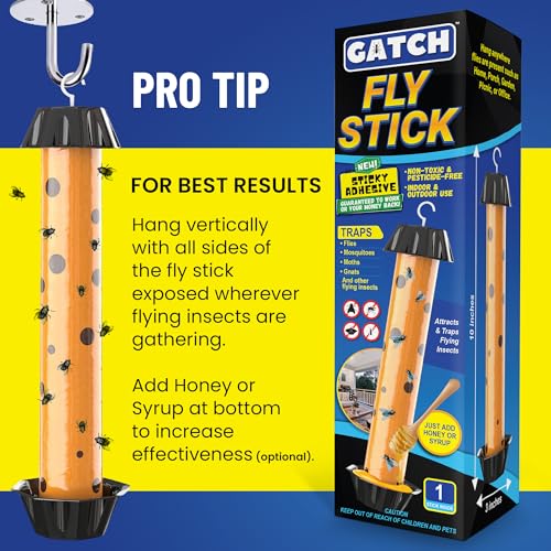 Gatch G591 Fruit Fly Trap (3 Pack), Fly Stick For Mosquitoes thumb #5