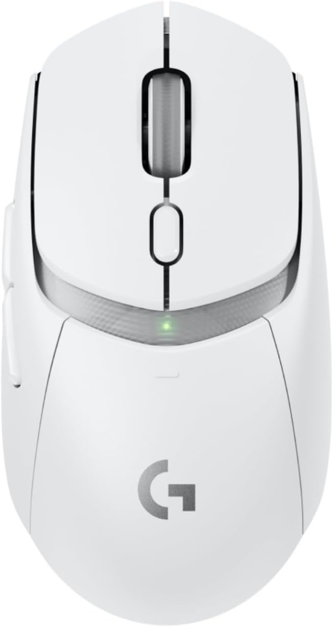 Logitech G G309 LIGHTSPEED Wireless Gaming Mouse, Lightweight, LIGHTFORCE Hybrid Switch, HERO 25K Sensor, Over 300 Hours Battery Life with AA Battery, 6 Programmable Buttons, PC and Mac, White