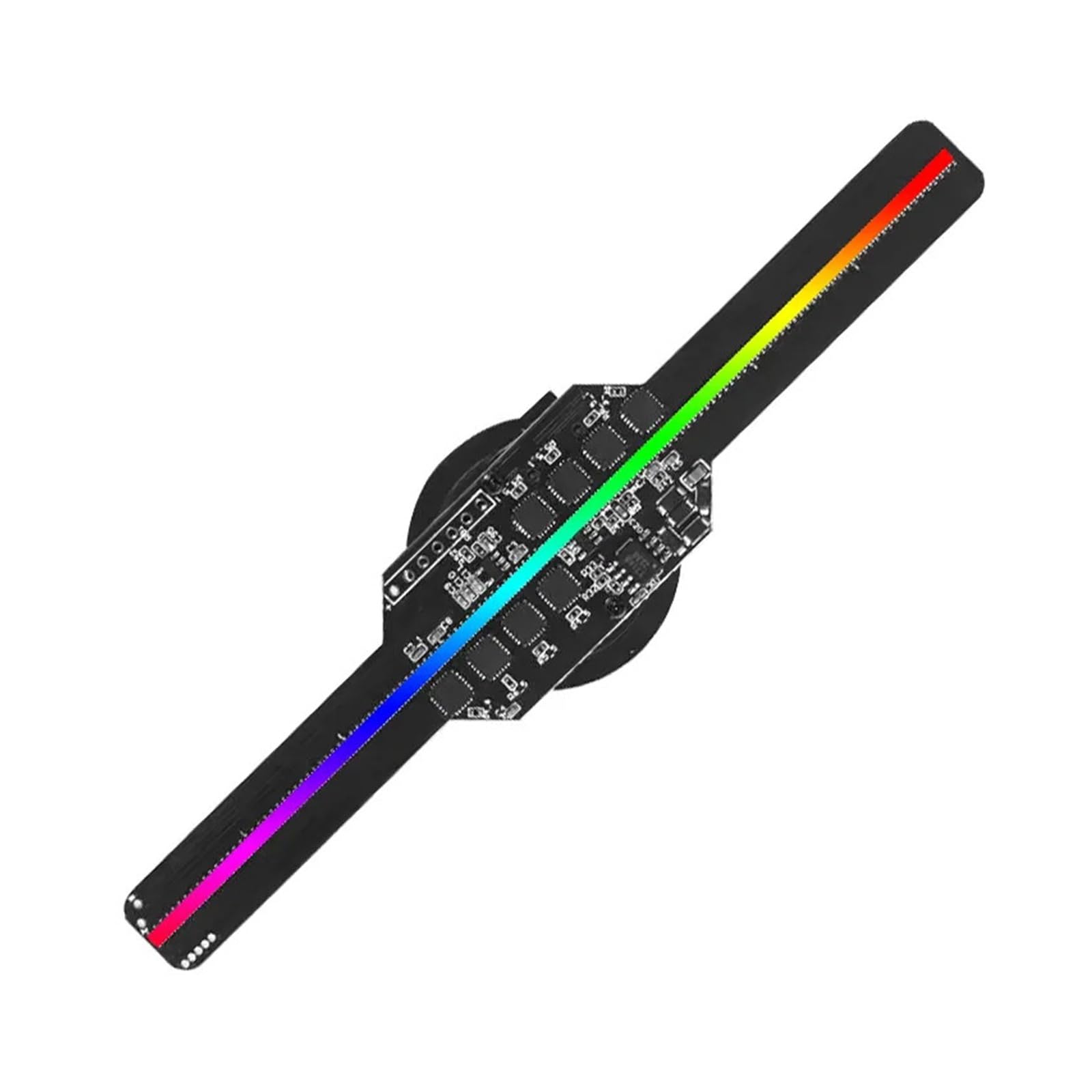 Projektor wentylatora holograficznego 3D Mini rozmiar 14 cm WIFI LED Holograficzny wyświetlacz reklamowy dla firm, barów, Halloween Wszechstronna treść