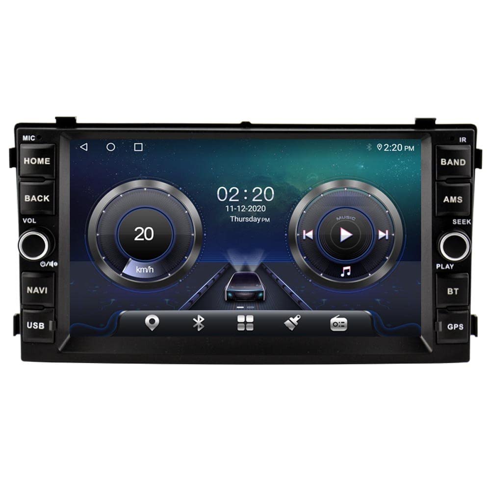 7-calowe radio samochodowe do Kia Ceed Venga 2007 2008 2009 Android 15 Carplay nawigacja radio, samochodowy multimedialny odtwarzacz wideo, ekran dotykowy, Bluetooth, GPS, WiFi, Android Auto (4