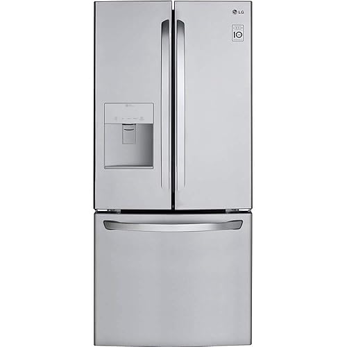 LG LFDS22520S 30 Inch French Door Refrigerator with 21.8 cu.