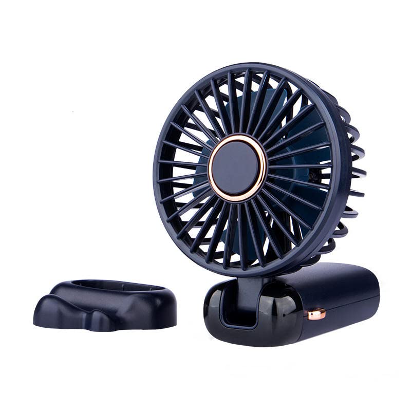 Mini ventilateur portable pliable Rawrr bleu avec batterie rechargeable 6500 mAh
