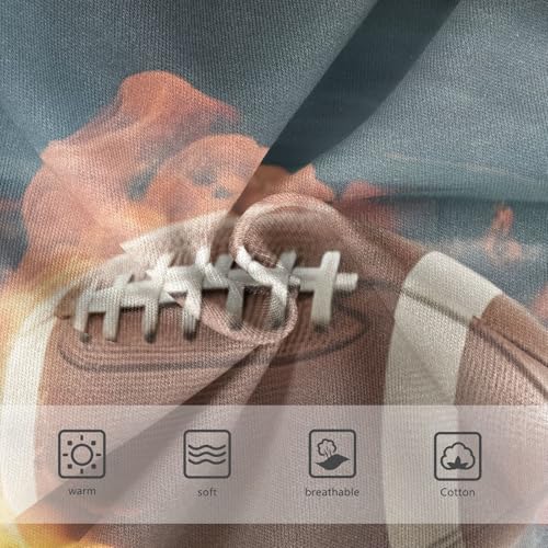 Toddler Underwear Floral 2t Cotton Girl Panties Cute Fun Kids Briefs Undies American Football Field3