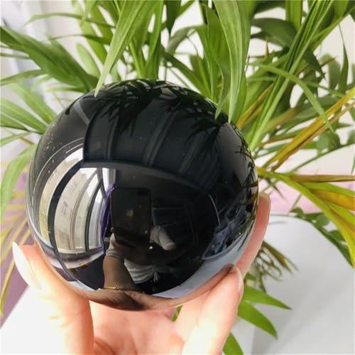 Obsidienne noire boule cristal décoration maison pierre ronde 4-5cm