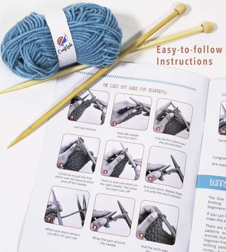 Craftlab 784672982405 Knitting Kit For Beginners thumb #5
