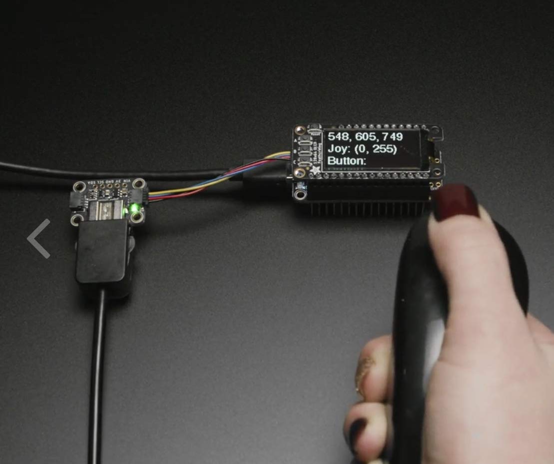 Adafruit Qwiic/STEMMA QT - Adaptador para Wii Nunchuck