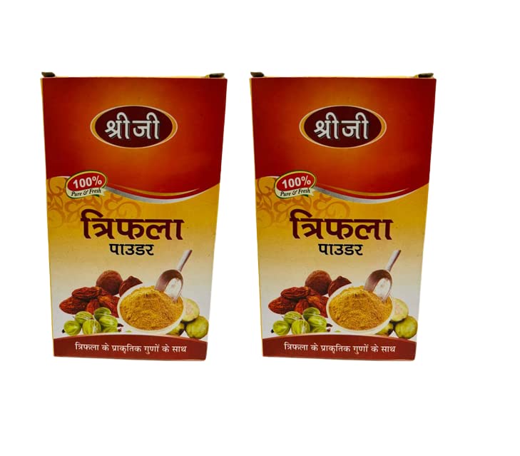 Shree Ji Triphala Churna Helps Relieve Constipation | Quick Acidity & Gas Relief | Enriched with Amla - 100gm (Pack of 2) (B09SM2YPGN) Amazon Price History, Amazon Price Tracker