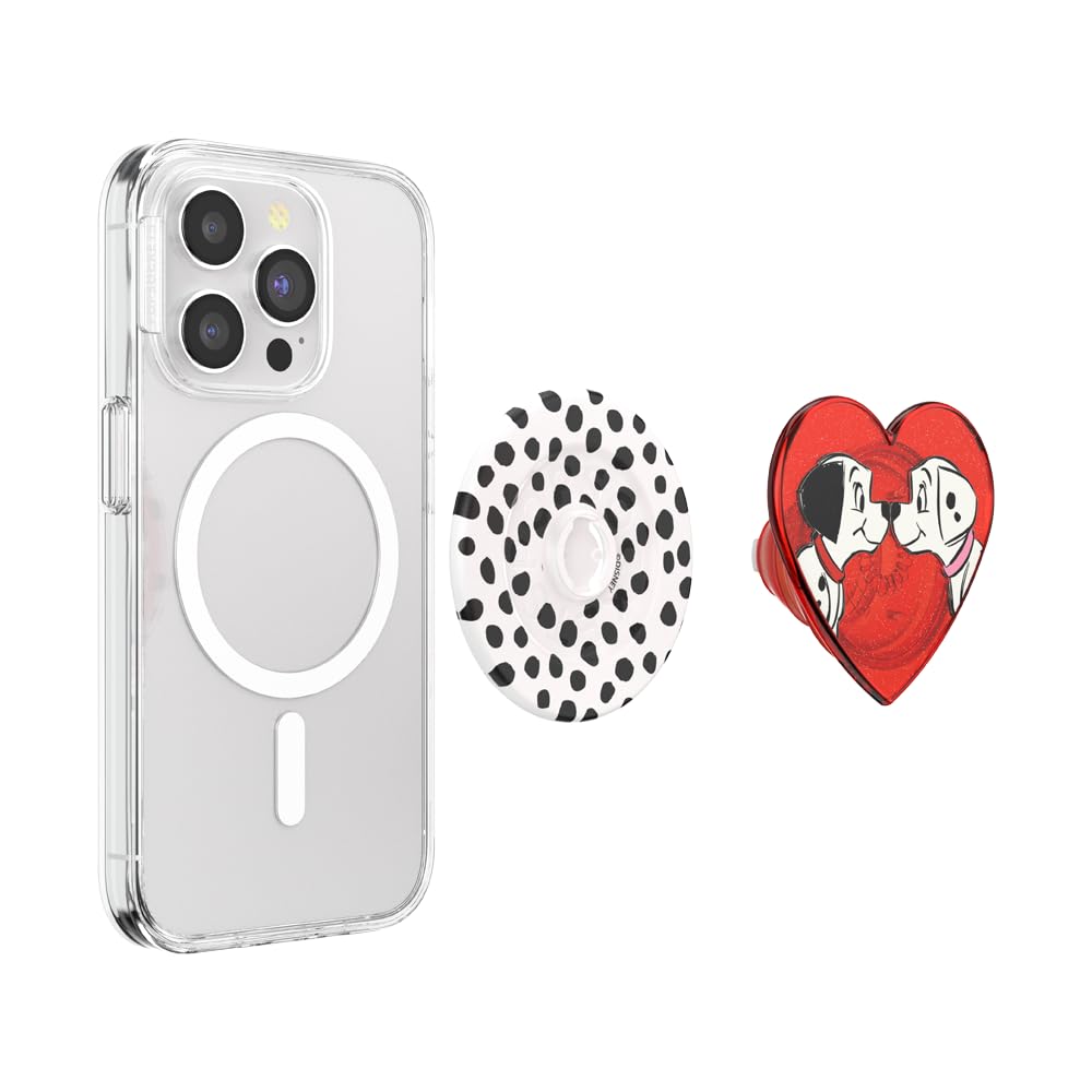 PopSockets PopGrip per MagSafe, supporto magnetico per telefono, parte superiore sostituibile, presa sicura per custodie MagSafe per iPhone, cavalletto per visualizzazione a mani libere, compatibile