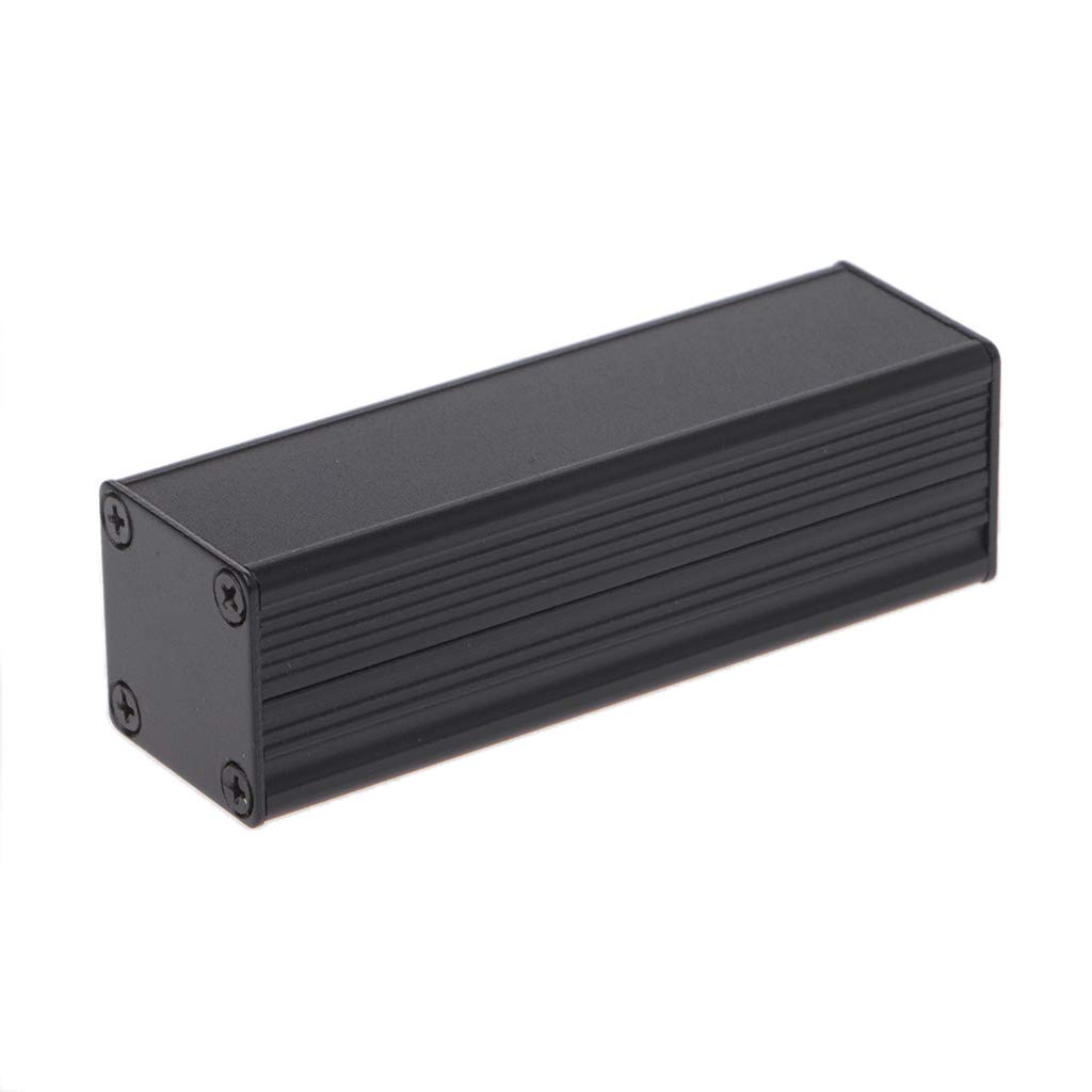 LIUZIKUN New Extruded Electronic Project Aluminum Enclosure for Case Black 80x25x25mm