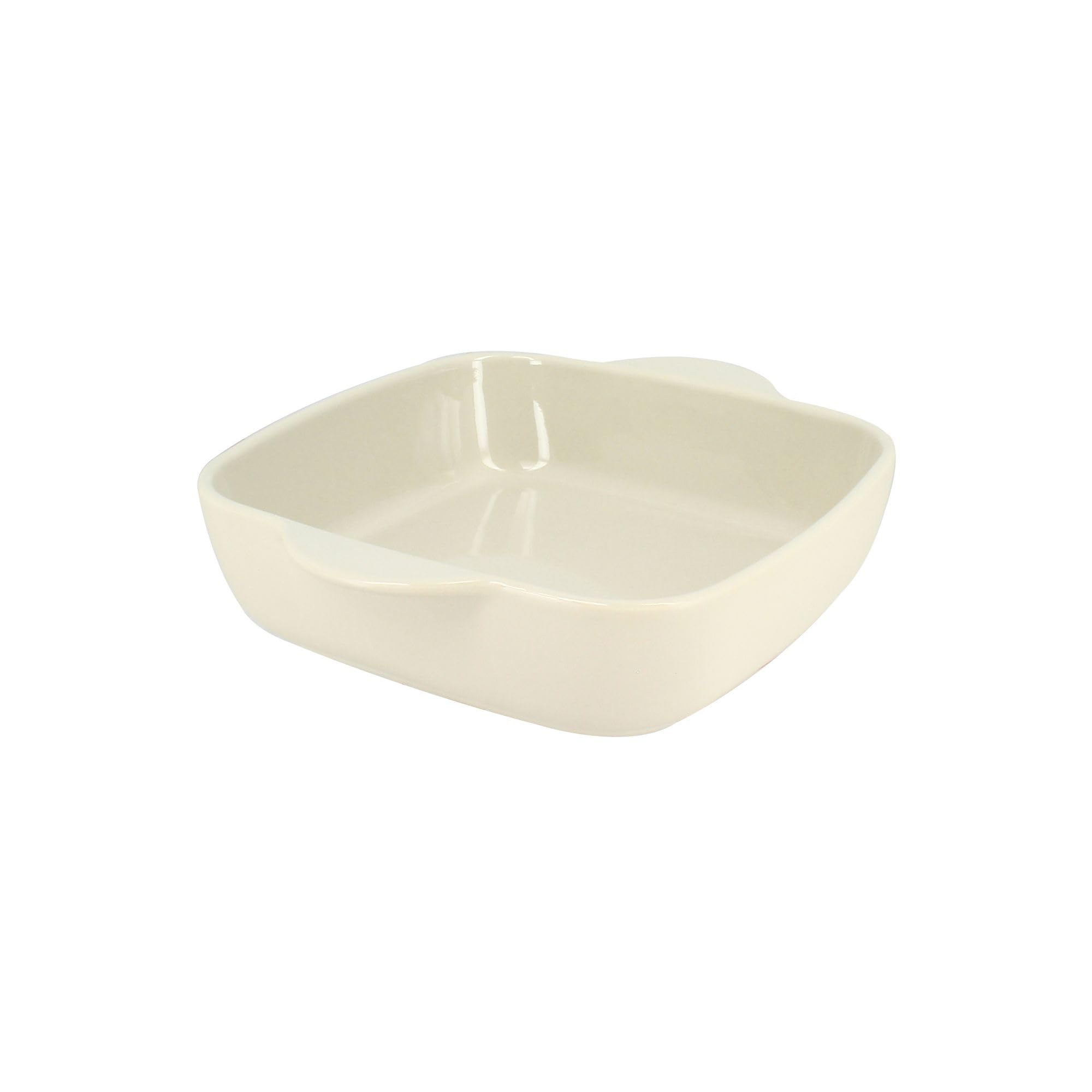 MENASTYL - Plat à four octave carré 24cm 1.2l en grès beige - 3356165