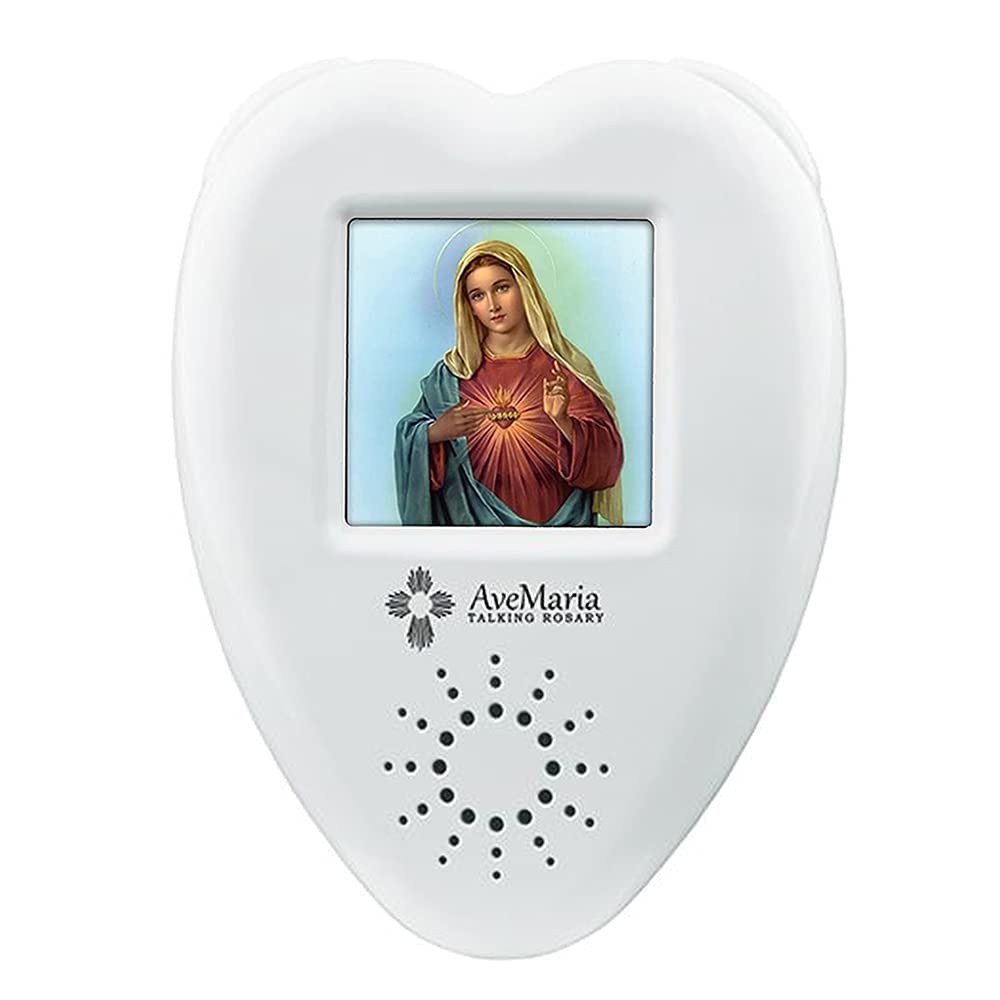 Amazon.com: Electronic Talking Rosary - Human Voice Rosary with LCD Screen  Images for Catholic Prayer Just Like Your Rosary Saying Partner | Includes  English, Spanish, Chinese (Rosary Only) : Electronics
