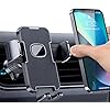 CINDRO Car Vent Phone Mount for Car [Military-Grade Hook Clip] Phone Stand for Car [Thick Cases Friendly] Air Vent Clip Cell Phone Holder for Smartphone, iPhone, Automobile Cradles Universal
