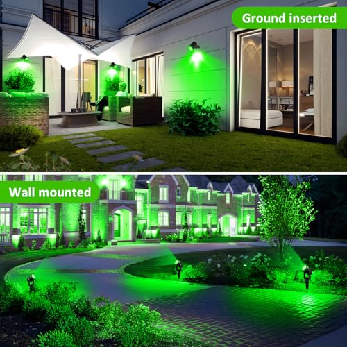Luz Solar Arbol Exterior NATPOW con 2 Niveles de Brillo para Caminos 5