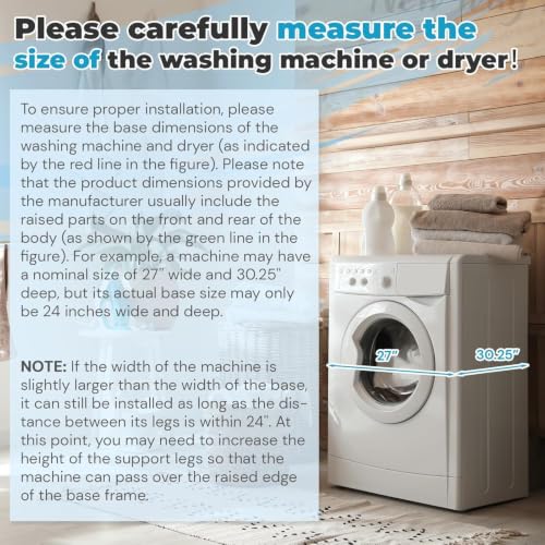 Image of 1300LBS Laundry Pedestal with Laundry Basket for Washer and Dryer | Washing Machine Stand Base Raiser with Washbasin Cabinet,White, 3PCS