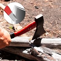 2 Stück Axtschärfer Messerschärfer Dual Diamant Schleifstein Outdoor Mehrzweck Messerschärfer Wetzstahl für Messer Gartenscheren Heckenscheren Gartenscheren Taschenmesser – Ansicht 6
