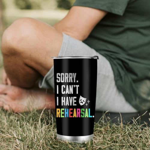 Image of Theater Tumbler for Girls & Women, Broadway Theater Gifts, 20oz Travel Coffee Mug