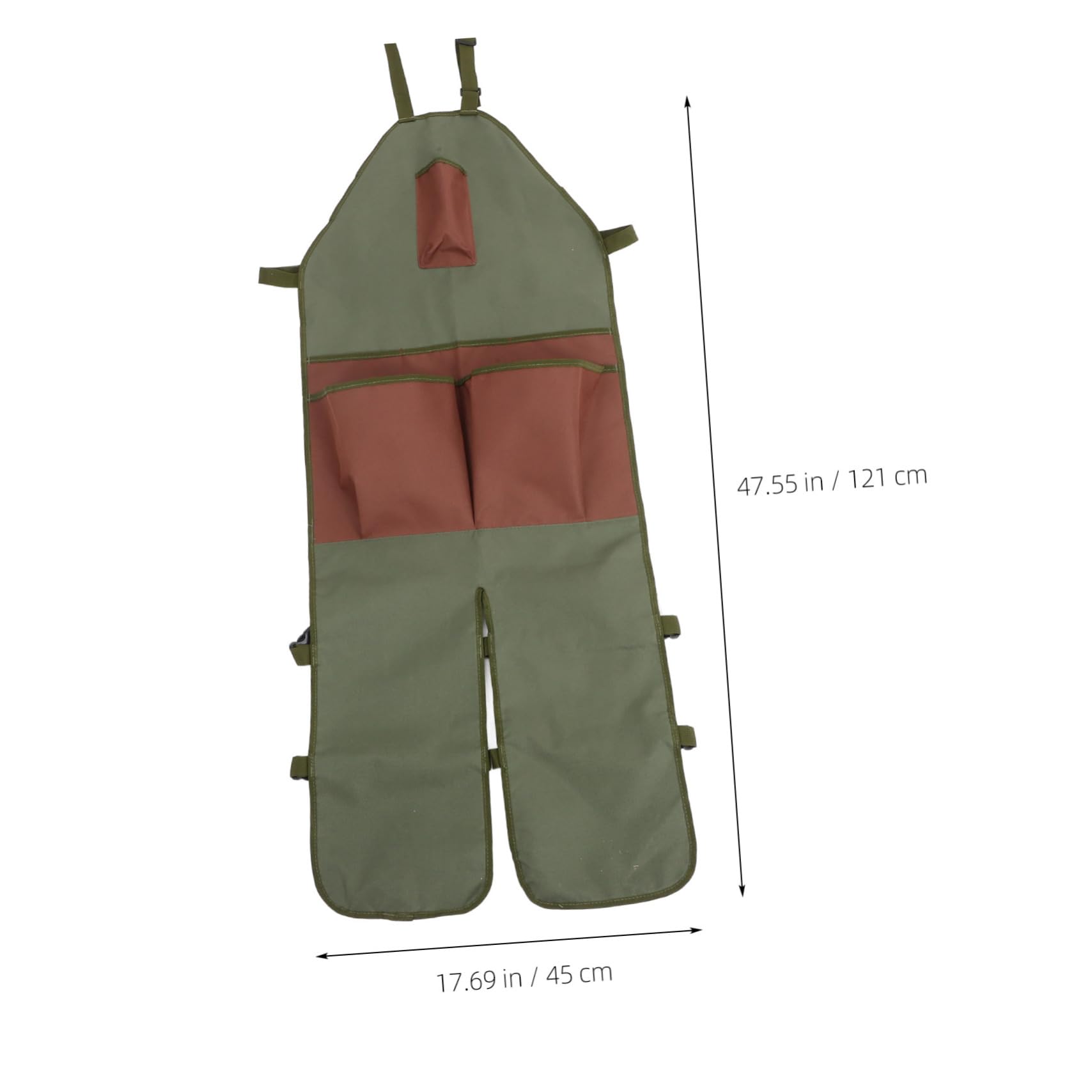 Grembiule Da Giardinaggio Oxford Con Pockets e Resistente Per Uomini e Donne Per Potatura e Raccolta Di Verdure Con Tasche Multiple