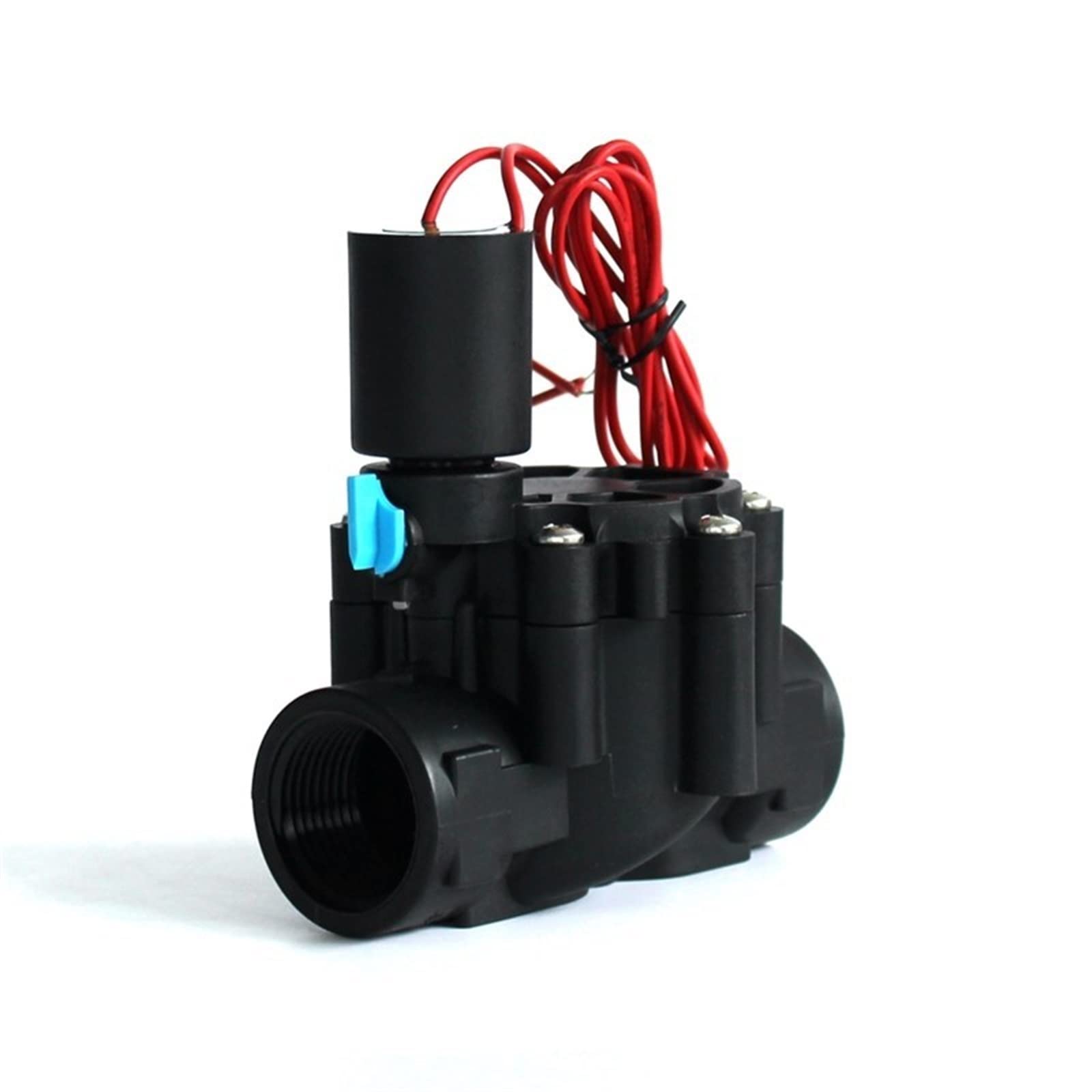 HYUJNAFZR 1Pcs 1/2 3/4 1 Inch Normally Closed Solenoid Valve Water 220V 12V 24V Nylon Valve(24vac,0.5 Inch)