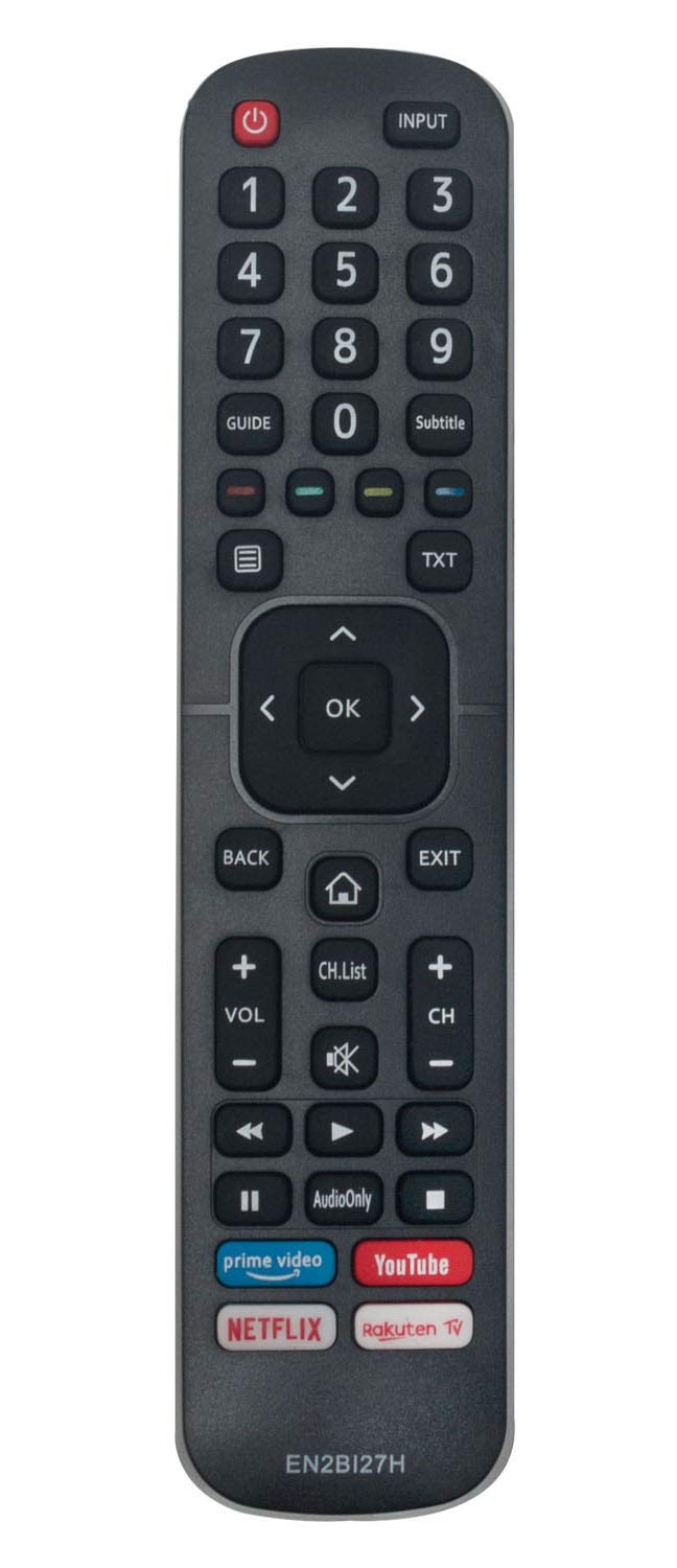 ALLIMITY EN2BI27H Fernbedienung Ersetzen Für Hisense LED 4K Smart TV 32AE5500F H55B7120