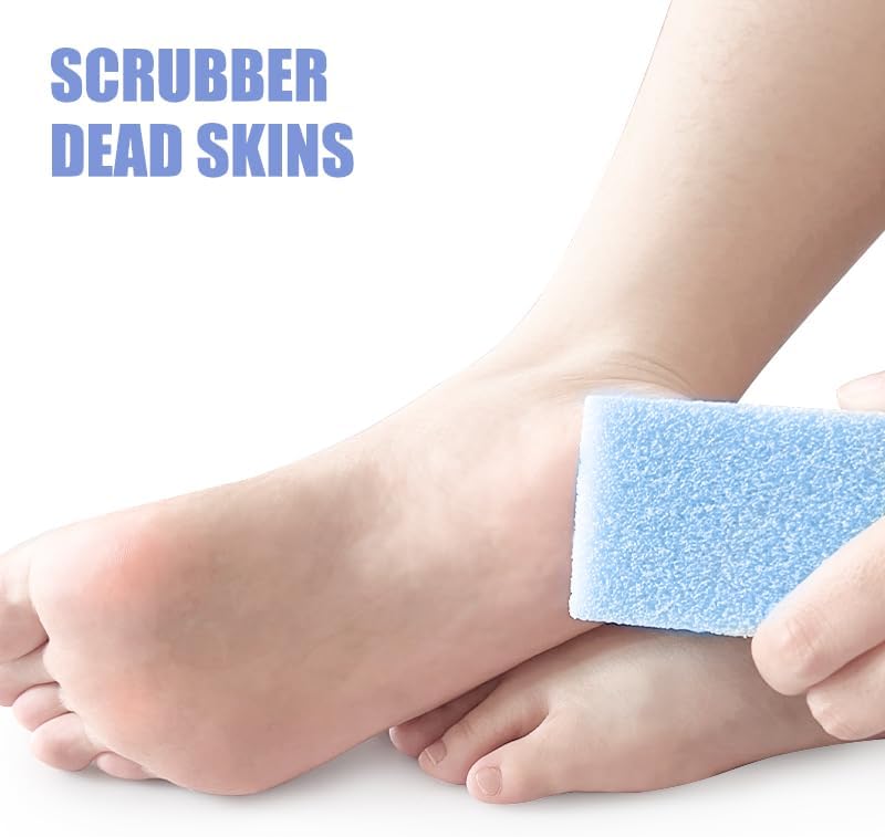 4 Pack Foot Pumice Exfoliator for Dead Skin Repair