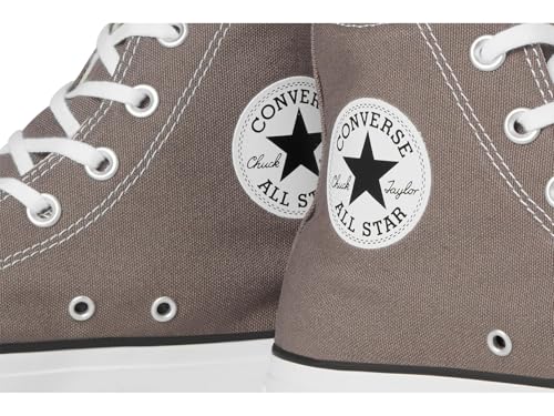 Image of Converse, Women, Chuck Taylor All Star Lift Platform, Pure Pumice /White /Black, 6.5, Medium