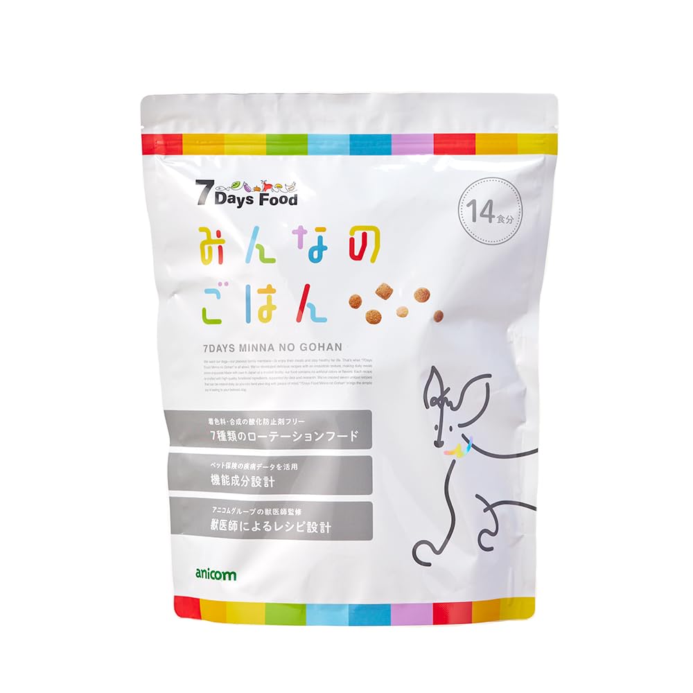 【アニコム】7DaysFood みんなのごはん｜ドッグフード｜1袋（1袋＝100…