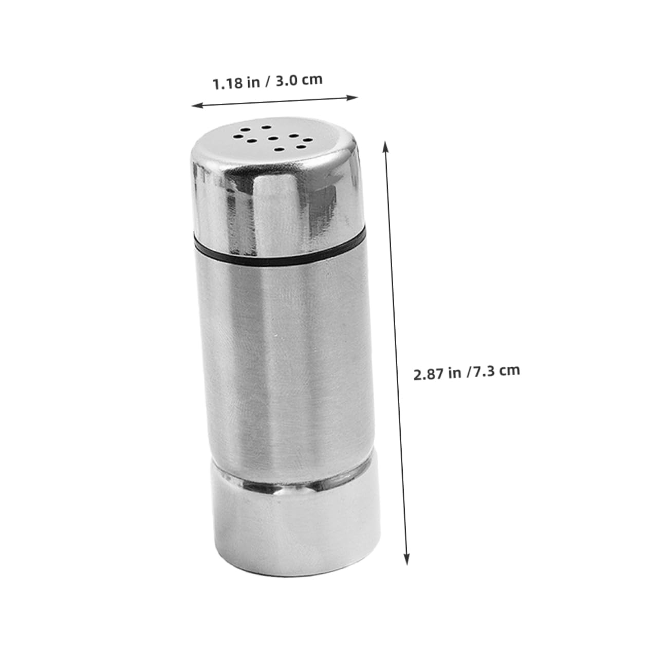 SOLUSTRE Stainless Steel Multipurpose Condiment Jar for Kitchen Pepper Dispenser Essential Kitchen Utensils