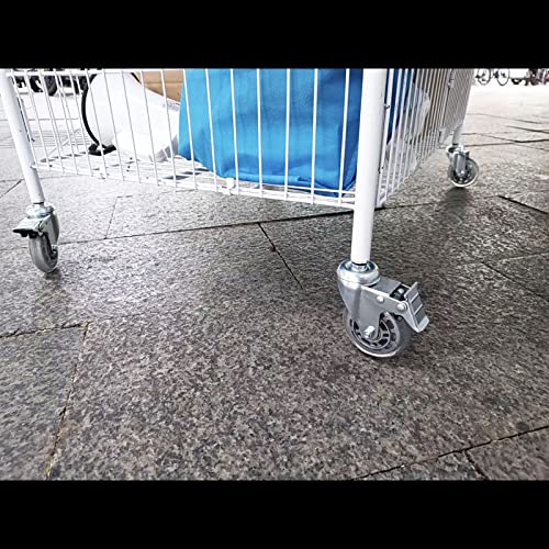 Roulettes pivotantes robustes pour déplacer meuble lourd - 7