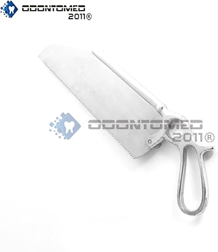 Miniatura 2 de OdontoMed2011 Satterlee - Sierra de hueso (12 pulgadas), borde de corte de acero inoxidable