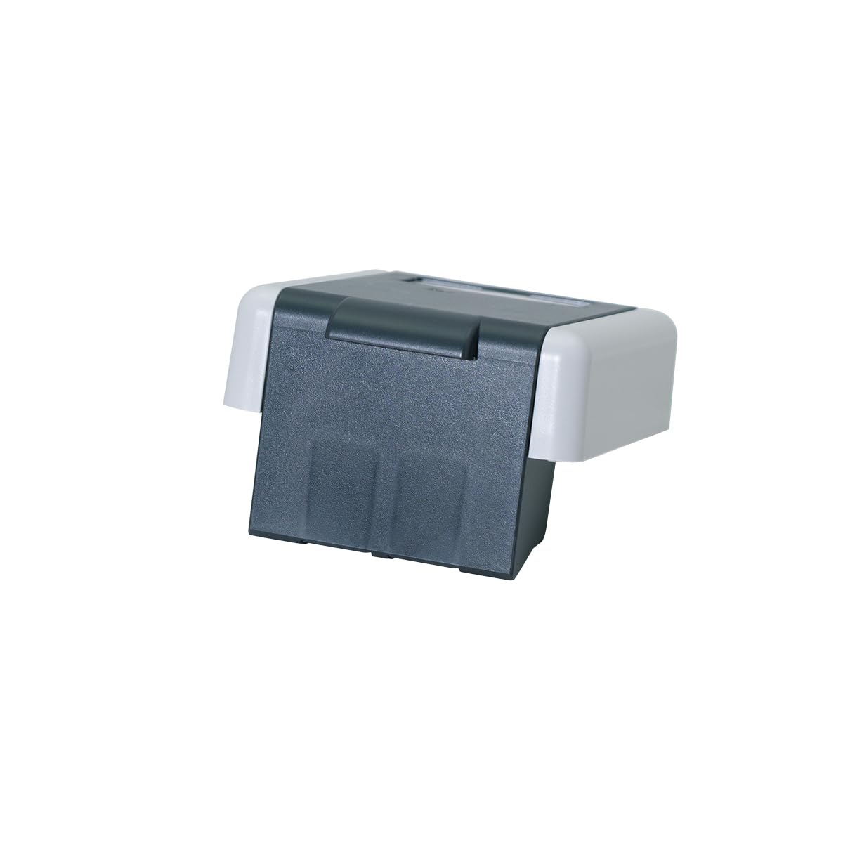 LogiLink Outdoor puszka natynkowa z pokrywą na zawiasach, do 2 x RJ45 CAT. 6A Keystone, ochrona IP44
