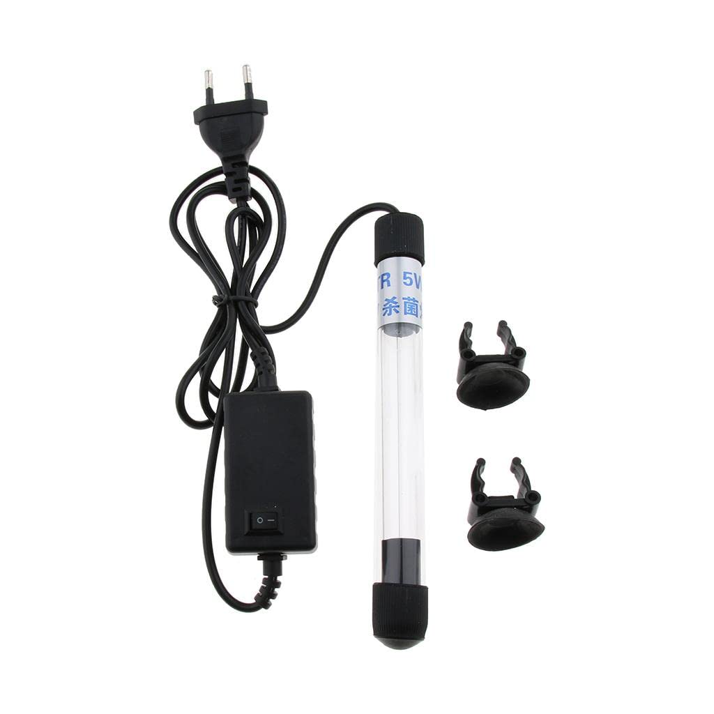 Enakshi® Waterproof Aquarium Fish Tank Pond UV Light UV Sterilizer Lamp EU Plug 5W |Pet Supplies | Fish & Aquariums | UV Sterilizers