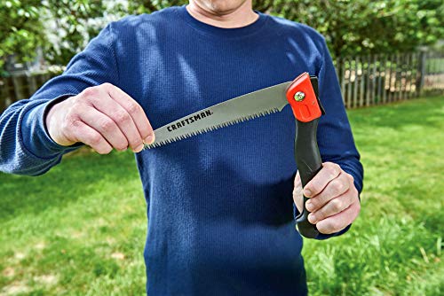 CRAFTSMAN Folding Hand Saw, 8 in. Blade, Compact Design, for Camping, Pruning, Cutting Wood, Branches or Brush - image 7