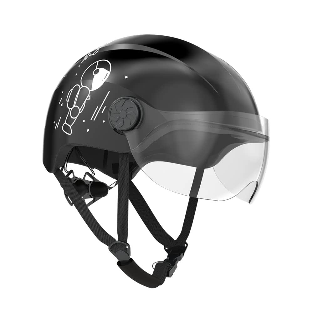 Amazon 自転車ヘルメット バイク ヘルメット 超軽量 サイズ調整可 通気性 蒸れにくい シールド付き スポーツ おしゃれ フリーサイズ 男女兼用 大人用ヘルメット