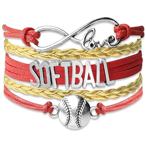 Image of Gymnastics Bracelets for Girls Gifts for Teen Girls,Teams Initial Charm Jewelry,Sport Ballerina Birthday Christmas Gifts