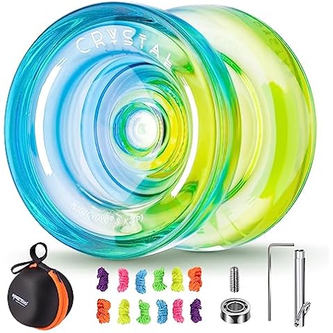 MAGICYOYO K2 Blue Yellow Dual Purpose Yoyo Cover