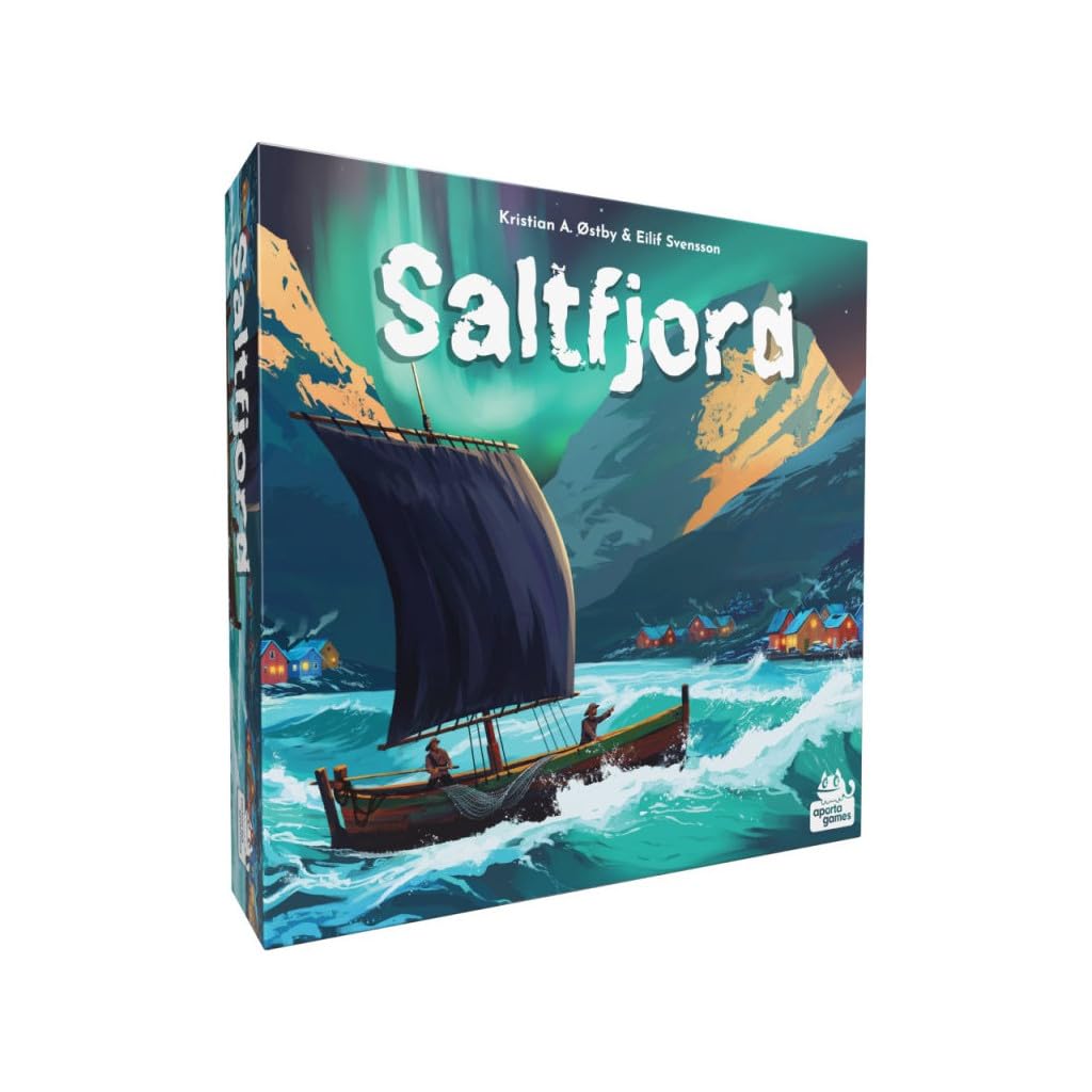 Matagot Saltfjord - Gra planszowa - od 1 do 4 graczy - Od 14 lat - wersja francuska