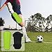 degtnb Soccer Shin Guards Pad, 1 Pair Calf Protective Gear Soccer Equipment with Fastener Tape High-Strength Impact Resistant Shin Guards, for Youth, Boys, Girls Green