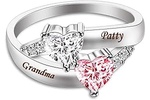 Engraved Mother's Rings: Cherish Every Moment with Personalized Elegance