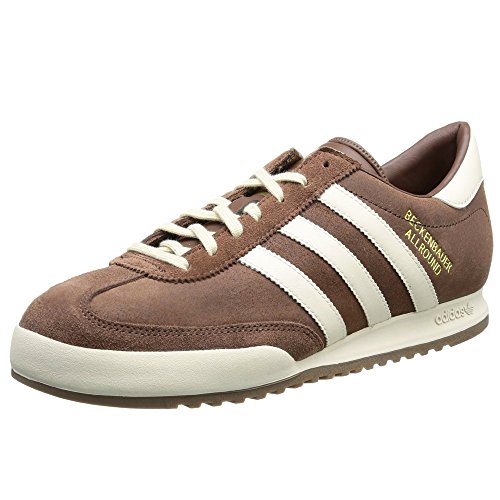 Adidas Originals Beckenbauer Deportes Hombre Zapatillas Casual - Marron, 42 EU