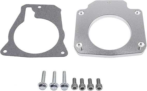 LS Drive By Wire Throttle Body Adapter, Compatible with LS3 4 Bolt Intake to LS1 3 Bolt TB DBW LS2 LH6 L92 L76 LY2 LY5 LY6 LC9 LFA LH8 LMG L98 L9H L20 L94 LZ1 L99 L96 LC8 L77 551567