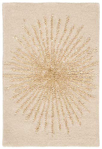 Tapete Decorativo Safavieh Soho 76x122 cm Beige miniatura 1