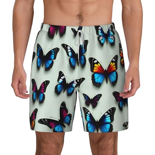 Pantalones cortos de natación transpirables hombre para surf fitness y bañador casual
