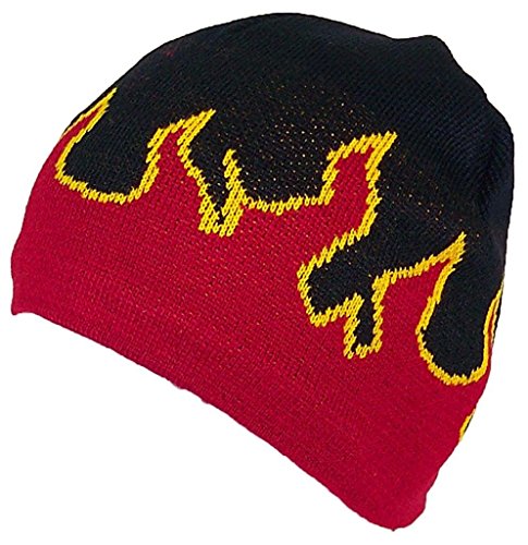 Flame ON Fleece Beanie Cap