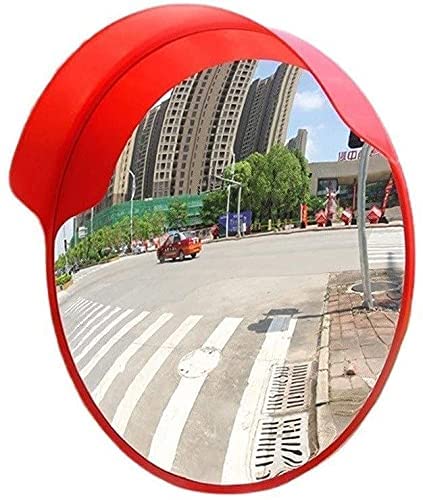 DARIT [Pack of 2] 80cm Convex Mirror Polycarbonate Road Security Traffic Mirror With adjustable Bracket (32 inches) Pack Of 2 (B09P8YGMR3) Amazon Price History, Amazon Price Tracker