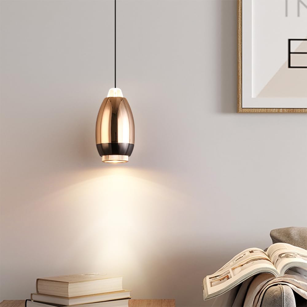 HXYSXHJUO Nordic Pendent lamp Modern Simplicity Bedroom Bedside Lamp Personalized Creativity LED Restaurant Bar Aisle Chandelier (Style 7)