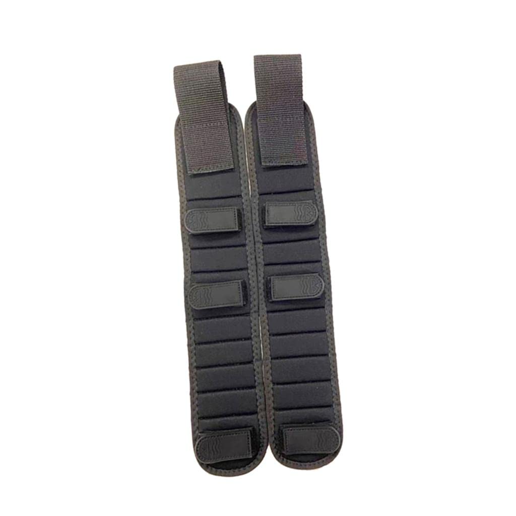 Comfortable Diving Backplate Shoulder Strap mat Cushion Padded Harness for Reducing Shoulder Fatigue Dive Carry Strap Webbing Pads, Black