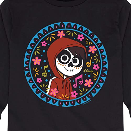 Disney Coco - Floral Circle Miguel - Toddler and Youth Long Sleeve Graphic T-Shirt3